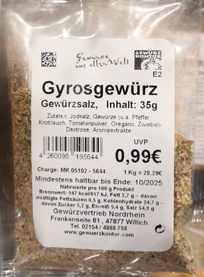 Gyrosgewürz