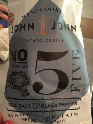 Chips black pepper
