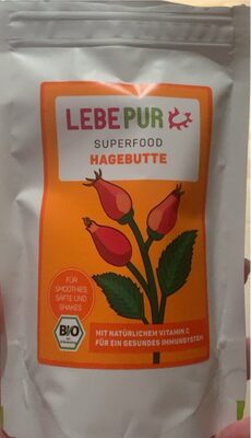 dm Lebepur Superfood Hagebutte 150g 6,75 € 45,00 € je 1 kg  4260159450224