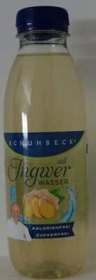 Schuhbeck’s Ingwer Wasser still