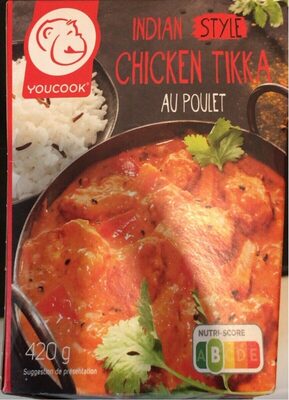 Chicken tikka au poulet