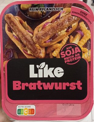 Bratwurst (vegan) - Like Meat