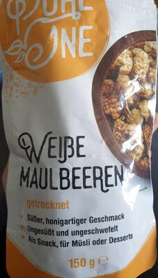 Weiße Maulbeeren getrocknet