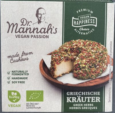 Happy Cashew cheese alternative Griechische Krauter