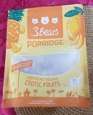 Exotische Früchte Porridge