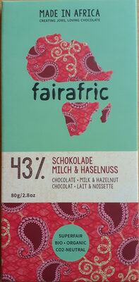 Schokolade Milch & Haselnuss