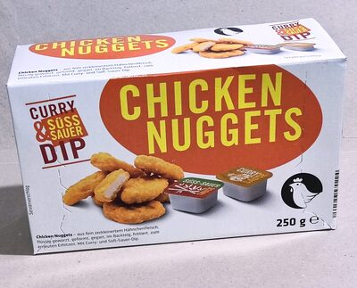 Chicken Nuggets mit Dip Curry + Süß-Sauer