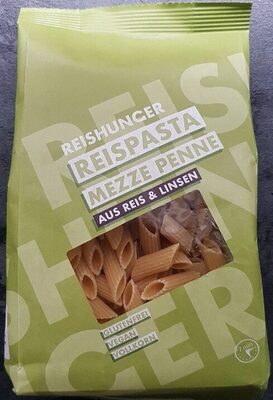 Nudeln, Penne, Reis u. Linsen