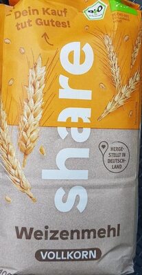 Weizenmehl Vollkorn