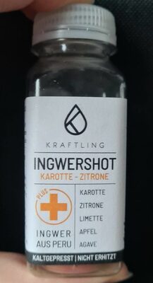 INGWERSHOT - KAROTTE ZITRONE