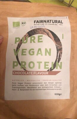 Pure vegan protein