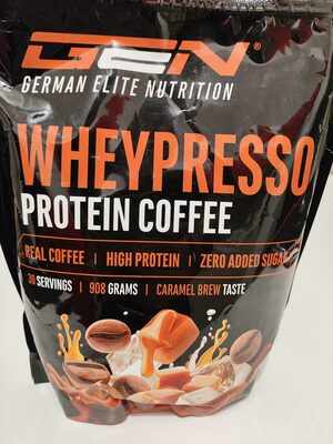 Wheypresso protein coffee