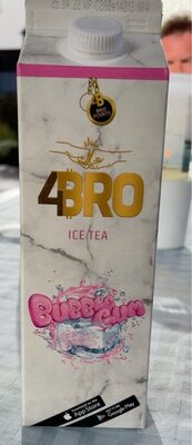 4Bro Ice Tea Bubble Gum