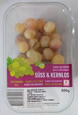 Tafeltrauben hell süss & kernlos
