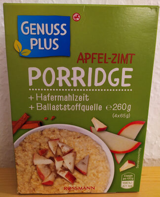 Apfel-Zimt Porridge