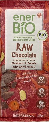 RAW Chocolate Maulbeere&Acerola
