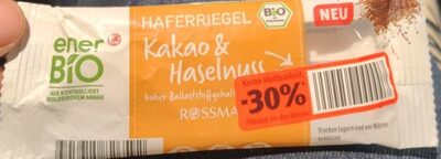 Haferriegel Kakao & Haselnuss