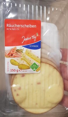 Räucherscheiben Käse Schinken