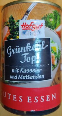 Grünkohltopf mit Kasseler und Mettenden