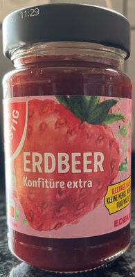 Erdbeer Konfitüre extra
