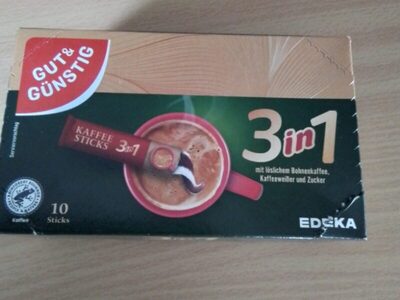 3 in 1 Kaffeesticks