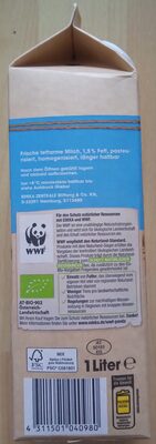 Frische Fettarme Milch