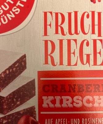 Frucht Riegel