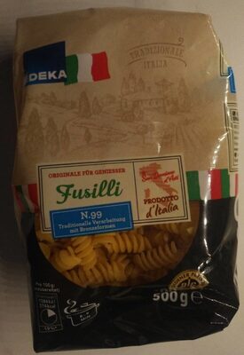 Fusilli, Nudeln