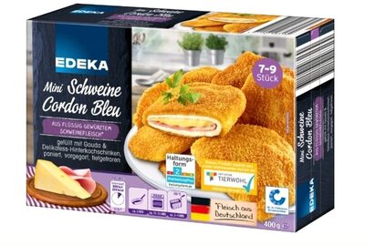 Mini Schweine Cordon Bleu