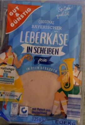 LEBERKÄSE IN SCHEIBEN
