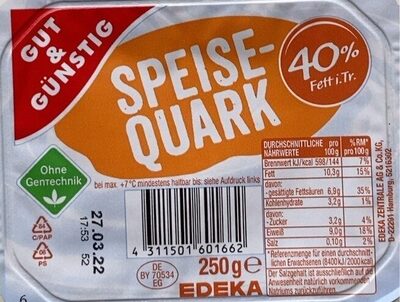 K-Speisequark-0,99€/2.9