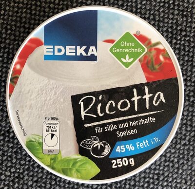 Ricotta 45% Fett i.Tr.