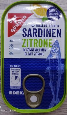 Sardinen in Zitrone