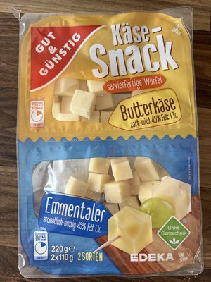 Käsesnack servierfertige Würfel