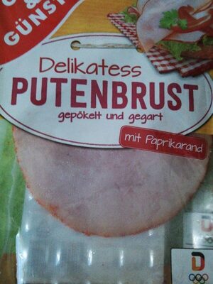 Delikatess Putenbrust mit Paprikarand