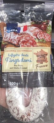 Luftgetrocknete Ringsalami