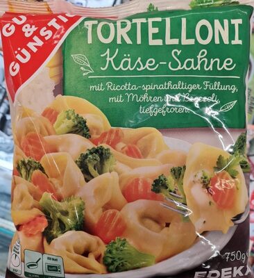 Tortelloni Käse-Sahne