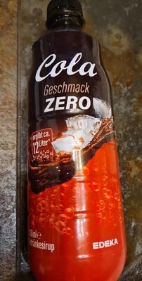 Cola Zero Sirup
