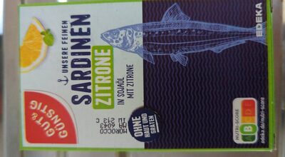 Sardinen Zitrone