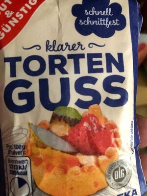 Tortenguss - klar