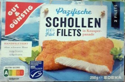 Pazifische Schollenfilets in Knusperpanade
