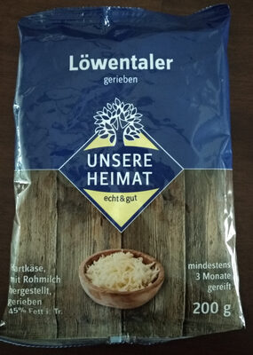 Löwentaler gerieben