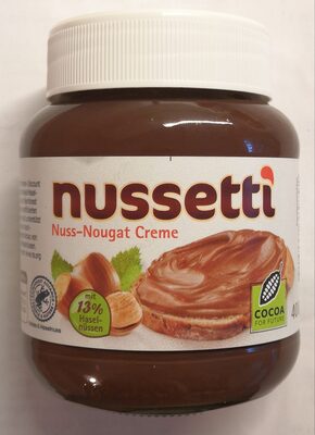 Nuss-Nougat-Creme