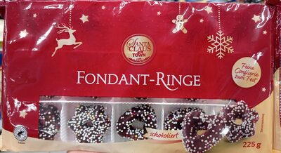 Fondant-Ringe schokoliert