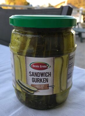 Sandwich Gurken Mild Und Würzig