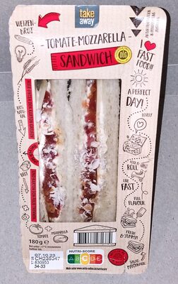 Tomate-Mozzarella-Sandwich