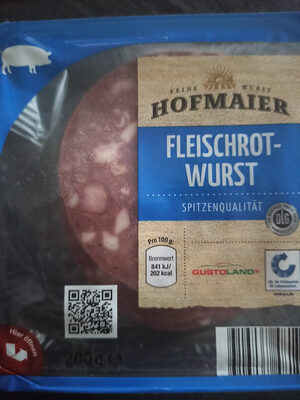 Fleischrot-Wurst