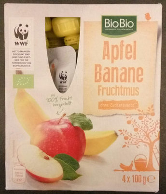 Apfel Banane Fruchtmus