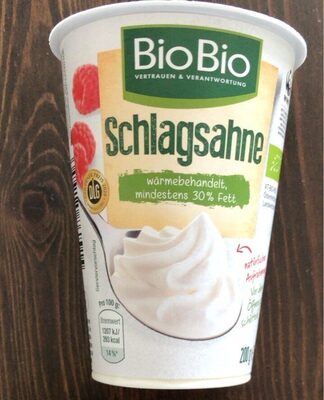 Bio-Schlagsahne