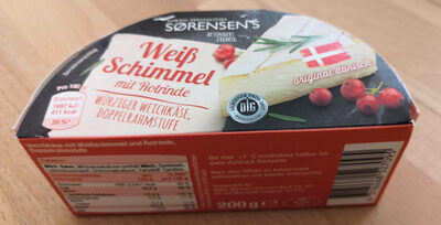 Weiß Schimmel mit Rotrinde - Würziger Weichkäse, Doppelrahmstufe
